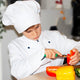 Veste et tablier de cuisine enfant
