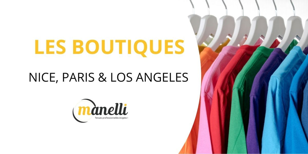 3 boutiques Manelli vêtements de travail