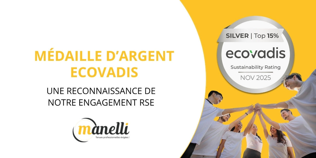 Manelli obtient la médaille d’argent EcoVadis : une reconnaissance majeure de notre engagement RSE !