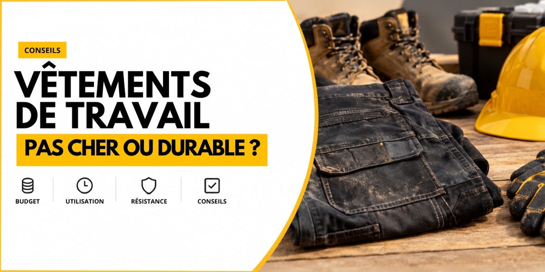 Vêtement de travail pas cher ou durable : quel choix est le plus rentable ?