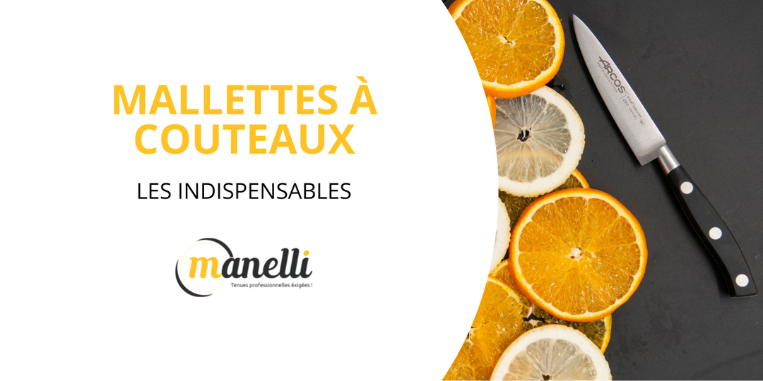 Bannière mallettes à couteaux : les indispensables