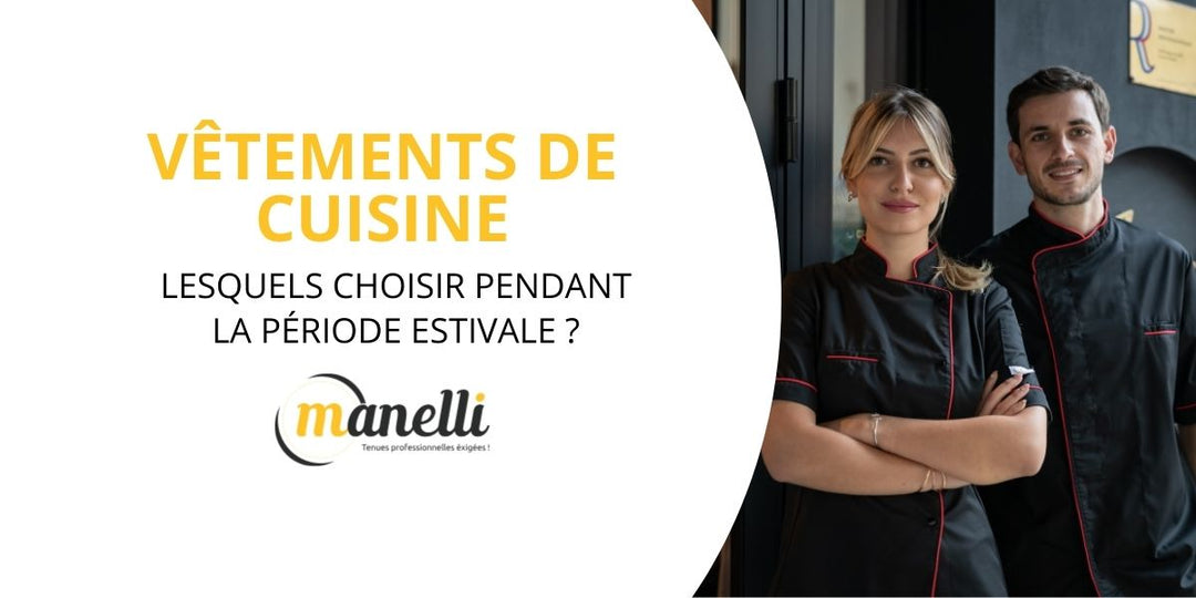 vêtement de cuisine saison estivale