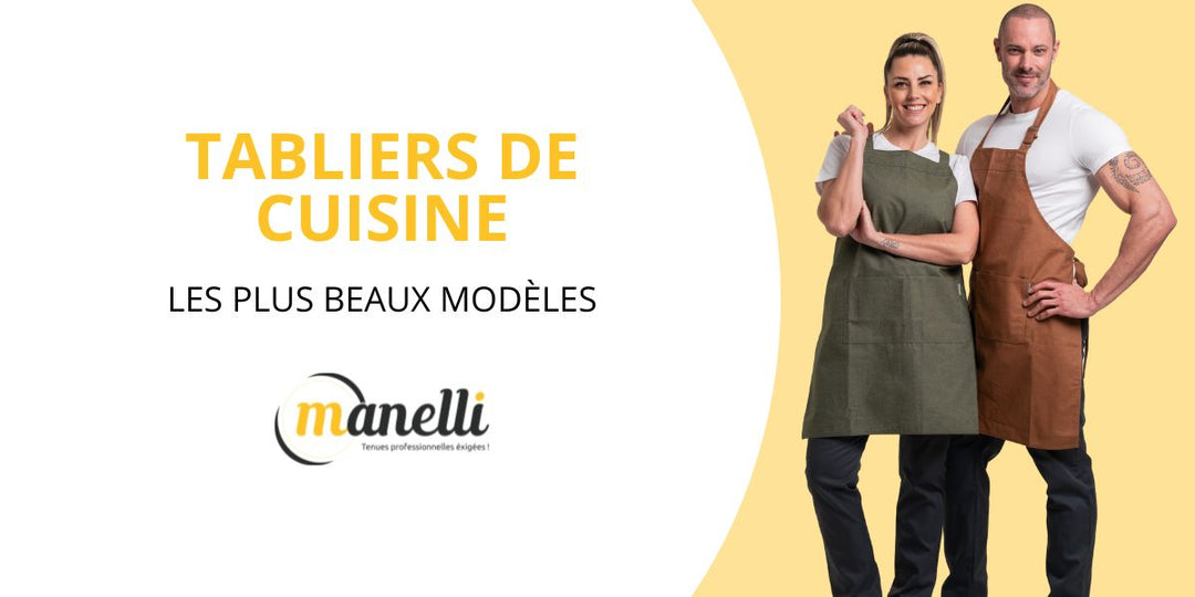 Bannière de blog pour les tablier de cuisine