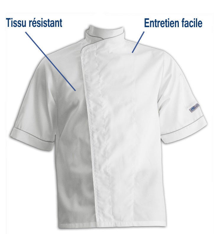 vestes de cuisine coton