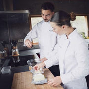 Veste de cuisine blanche