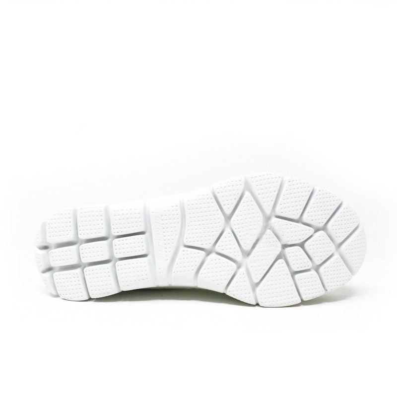 Chaussure blanche femme - Skechers Empire - ocean view