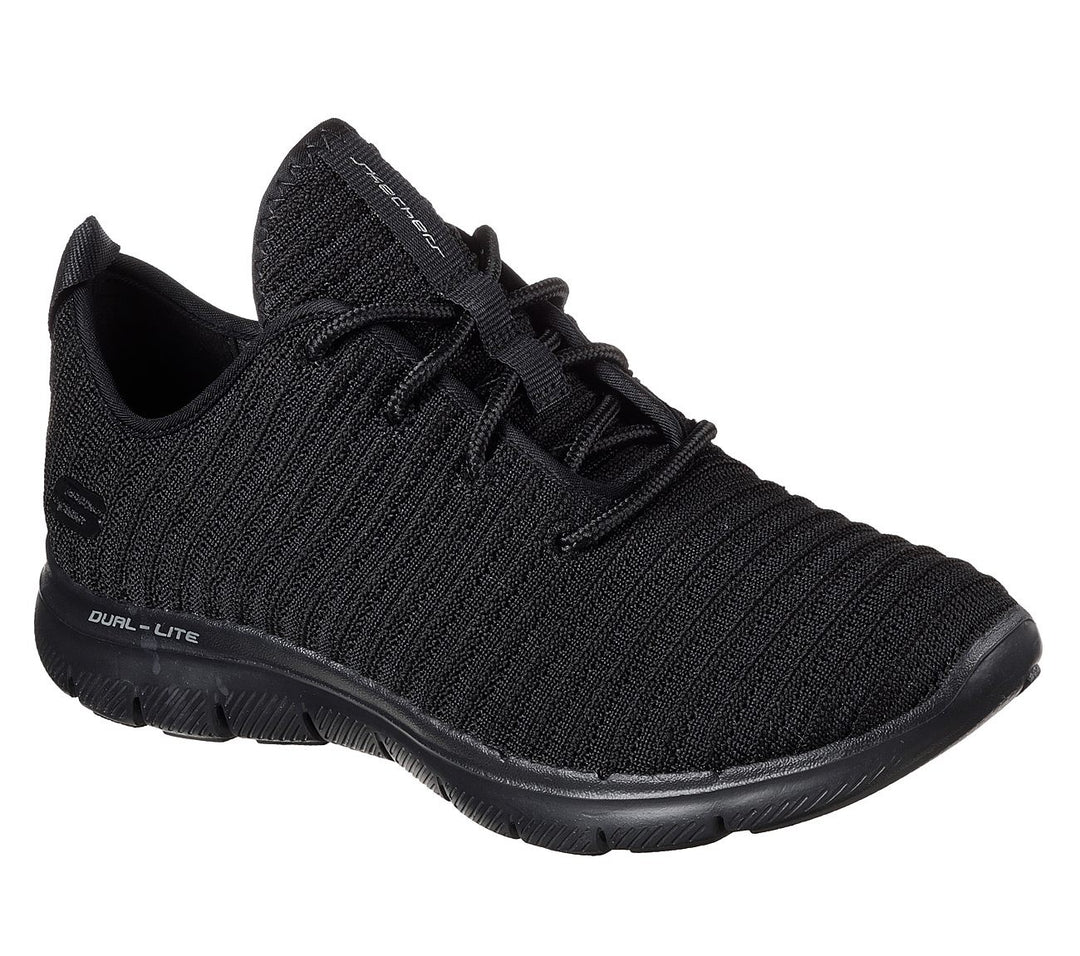 Baskets de travail femme Skechers noires