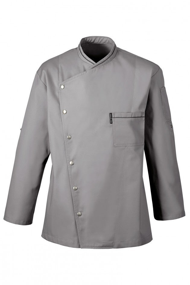 Veste de Cuisine Grise Claire COOKING STAR - BRAGARD