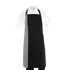 Tablier de Cuisine Bande de Couleur Grise - MANELLI