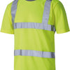 Tee-Shirt de Travail Homme Fluo Jaune HIVI - DICKIES