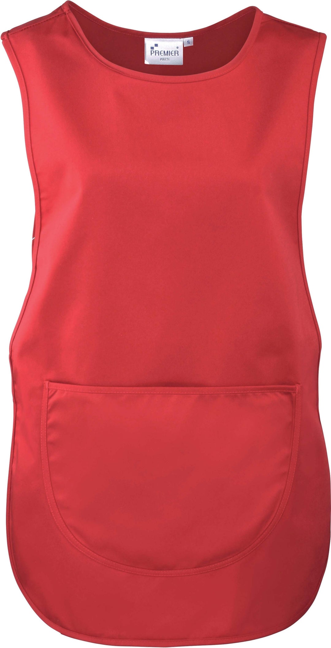 Chasuble anti-salissure rouge à petit prix.