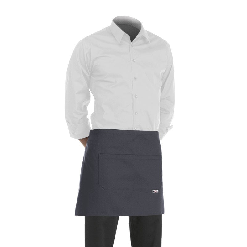 tablier de cuisine ou de service gris pas cher et resistant