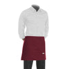 Tablier de Cuisine Court 40cm Bordeaux - EGOCHEF