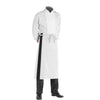 Tablier Boulanger Blanc Bande Couleur 90cm - MANELLI