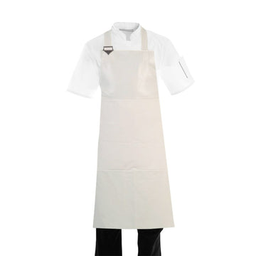 Tablier PVC blanc pour bouchers et restaurations collectives
