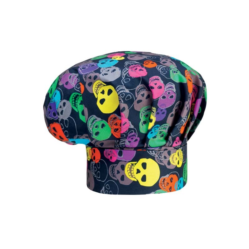 Toque de Cuisine Skulls Couleur