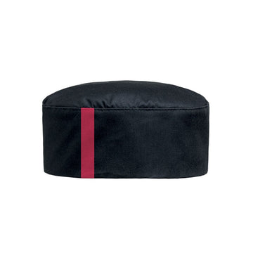 Calot noir lisere bordeaux