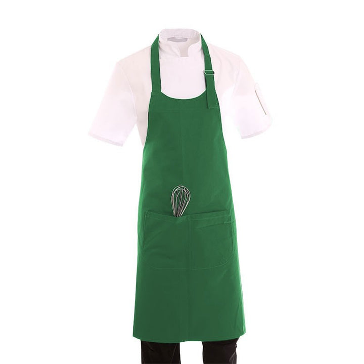 tablier a bavette vert pour homme et femme