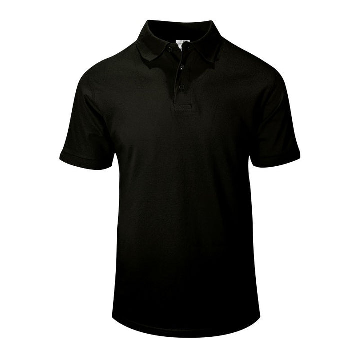 Polo homme noir style serveur