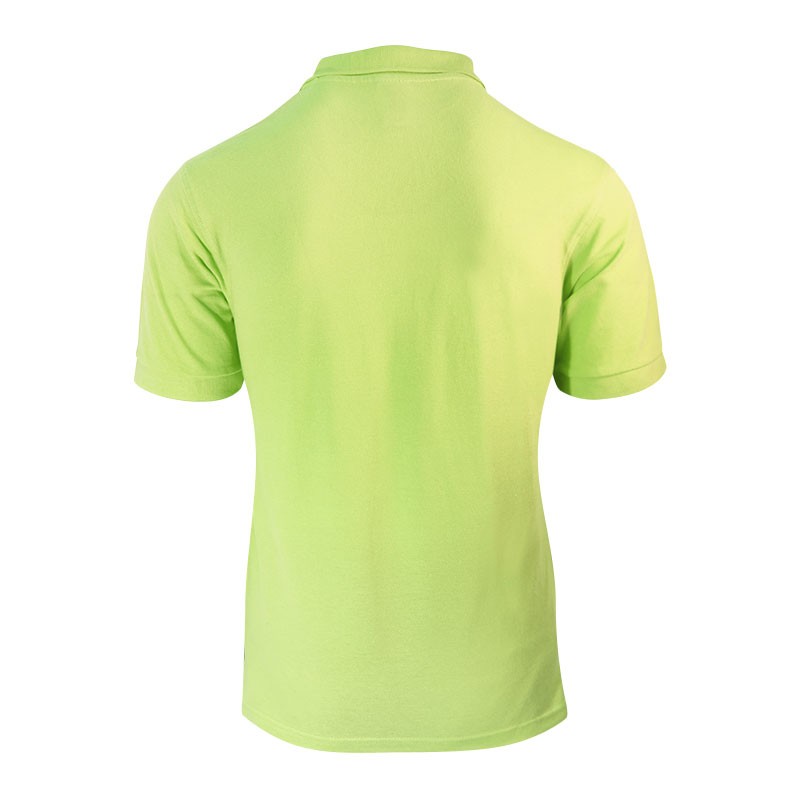 Polo homme de couleur vert clair manches courtes
