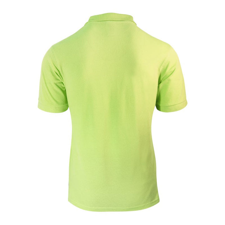 Polo homme de couleur vert clair manches courtes