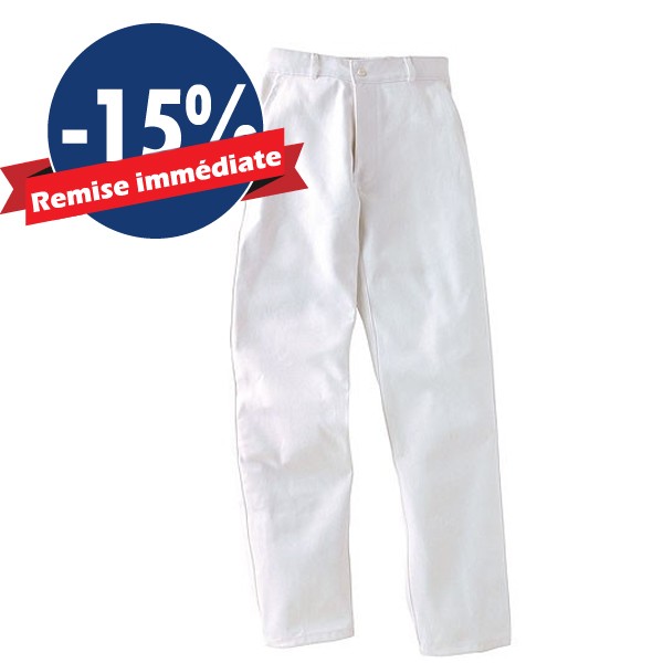 Pantalon de Travail Peintre Blanc