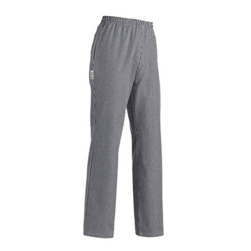 Pantalon de pâtissier Carreaux Noirs Hommes