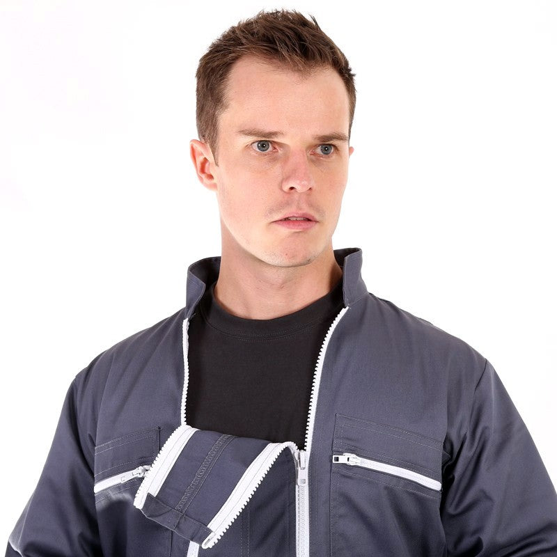 Combinaison de travail 2 Zips ACIER 5BAG80CP