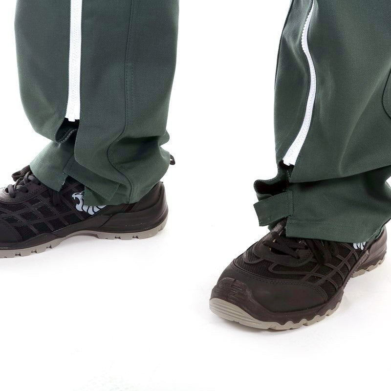 Combinaison de travail Bas de Jambe Réglable Velcro VERT FONCE 5BAG80CP