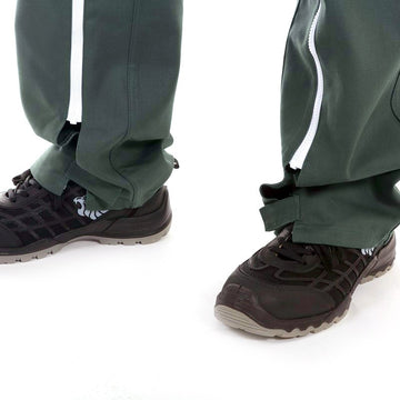 Combinaison de travail Bas de Jambe Réglable Velcro VERT FONCE 5BAG80CP