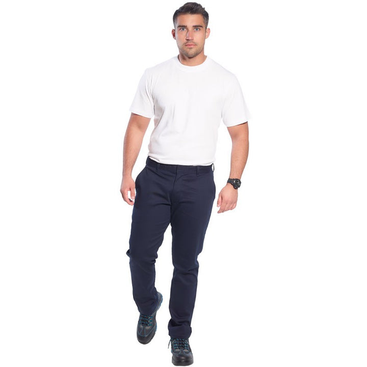 Pantalon Chino coupe slim avec stretch