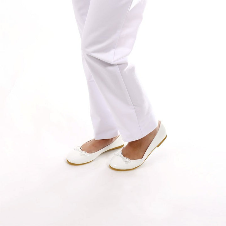 Ballerines estheticienne blanche