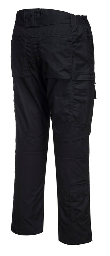 Pantalon de sécurité Portwest poche zip noir