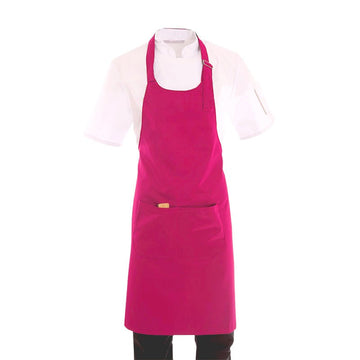 Tablier à Bavette Rose Fushia
