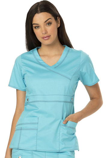 Blouse bleu ciel médical femme Dickies