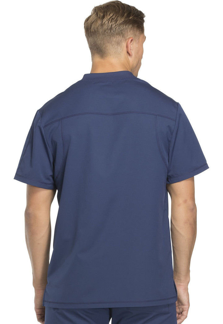 Blouse médicale Homme Dickies vue de dos Bleu marine