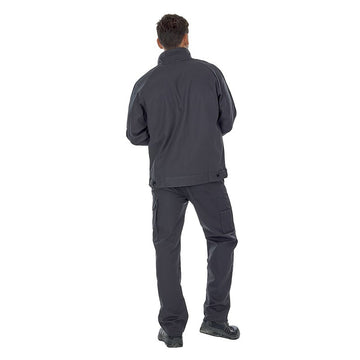Blouson et pantalon de travail gris coton Lafont