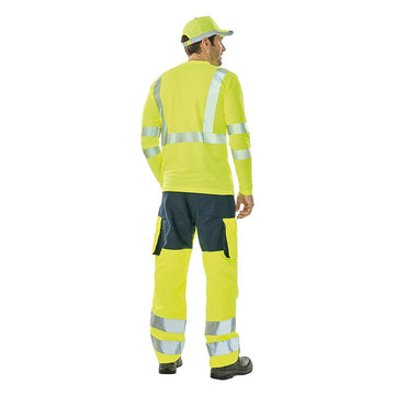 Tenue de travail Lafont jaune Fluo homme