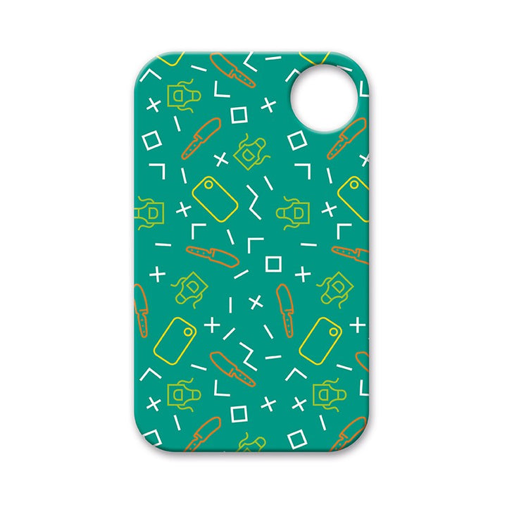 Tablette de découpe verte de cuisine pour enfants Arcos Kids