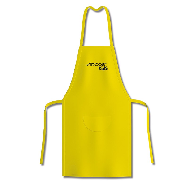 Tablier jaune de cuisine pour enfants Arcos Kids