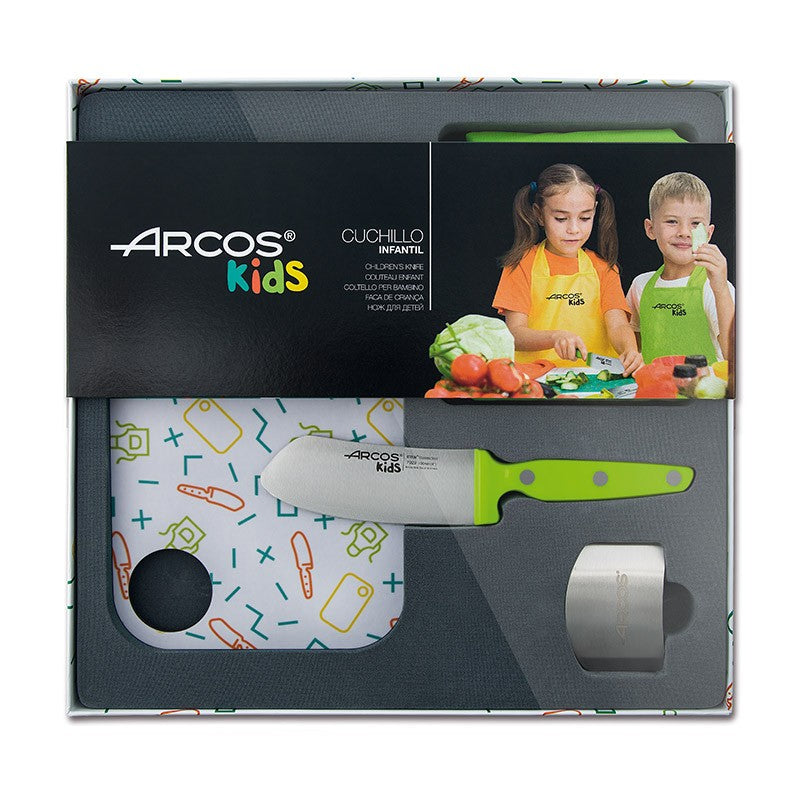 Coffret couteau enfants vert Arcos