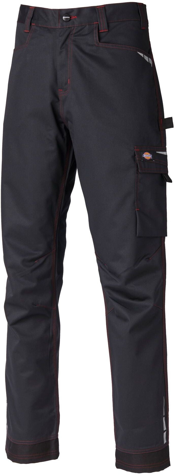 Pantalon de travail Lakemont Dickies Noir Rouge