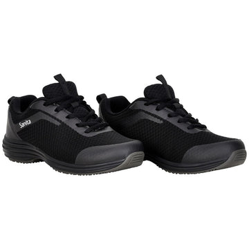 Baskets de sécurité Rider Noir Femme Sanita chaussures de sécurité pour le médical paire