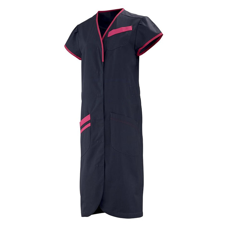 Blouse de Travail Noire Fuchsia Lafont femme