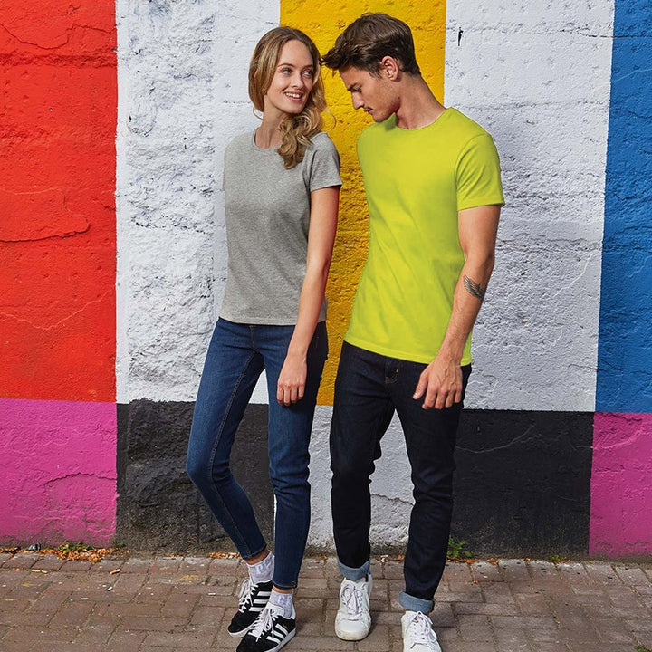 Tee-shirt de Travail Coton Homme Vert Lime - TOPTEX S au 4XL