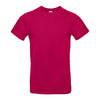 Tee-Shirt de Travail Coton Homme Rose Fuchsia - TOPTEX
