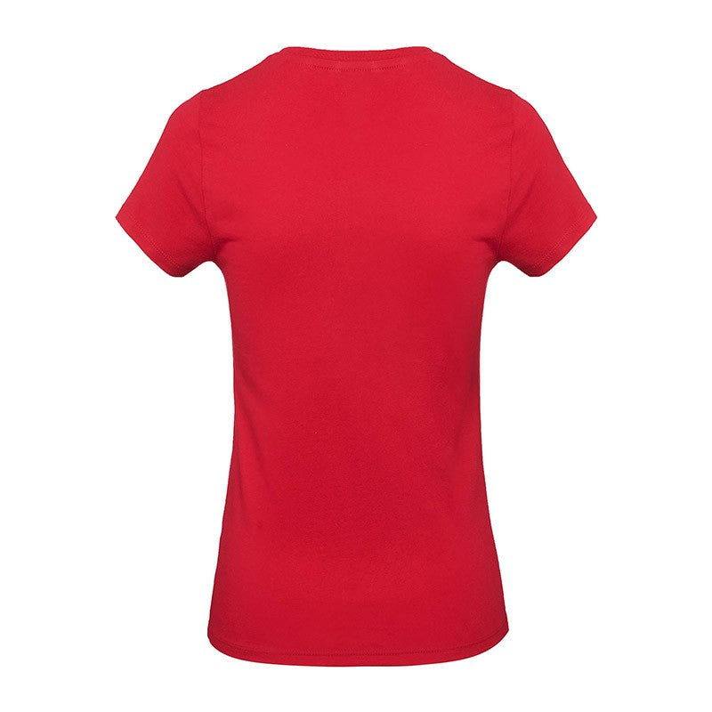 Tee-shirt de Travail Coton Femme Rouge - TOPTEX Certifié Oeko-Tex 100
