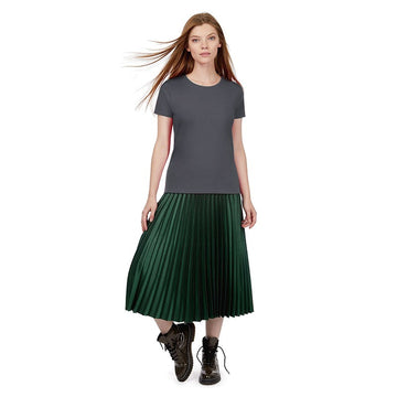 Tee-shirt de Travail Coton Femme Gris Foncé - TOPTEX manches courtes