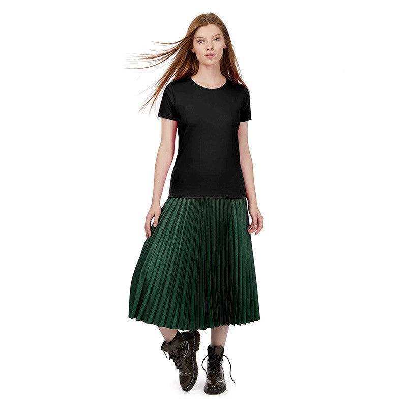 Tee-shirt de Travail Coton Femme Noir - TOPTEX Manches courtes