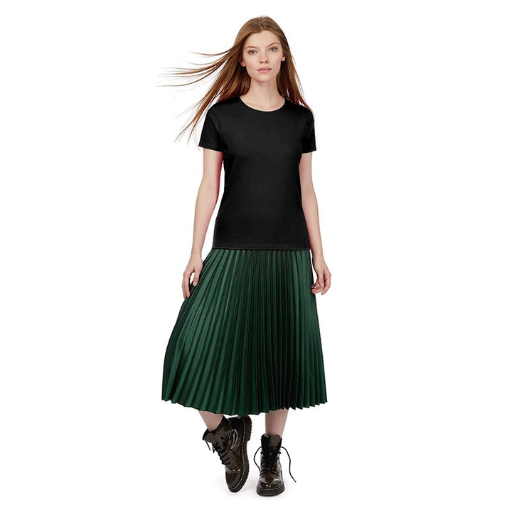 Tee-shirt de Travail Coton Femme Noir - TOPTEX Manches courtes